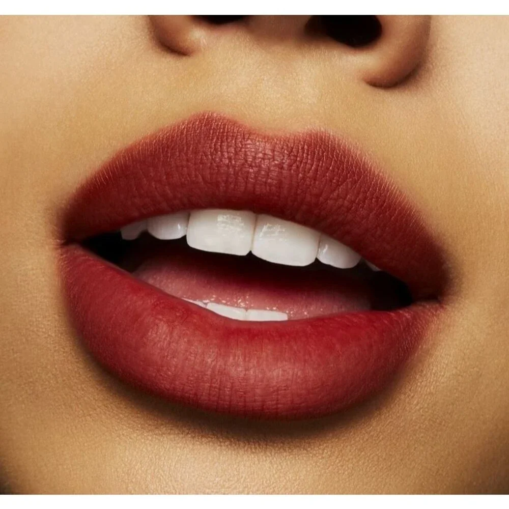 MAC MARRAKESH-MERE #925 Lipstick ~  Intense Orange Brown ~Powder Kiss Matte ~NIB